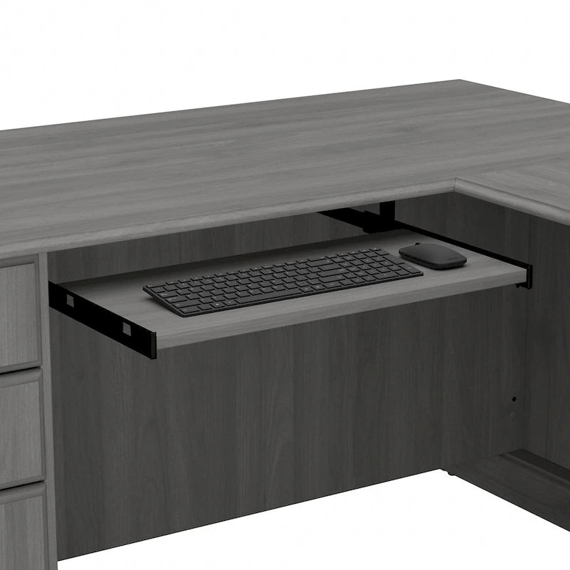 Ensemble bureau d'angle et bibliothèque Saratoga de Bush Furniture