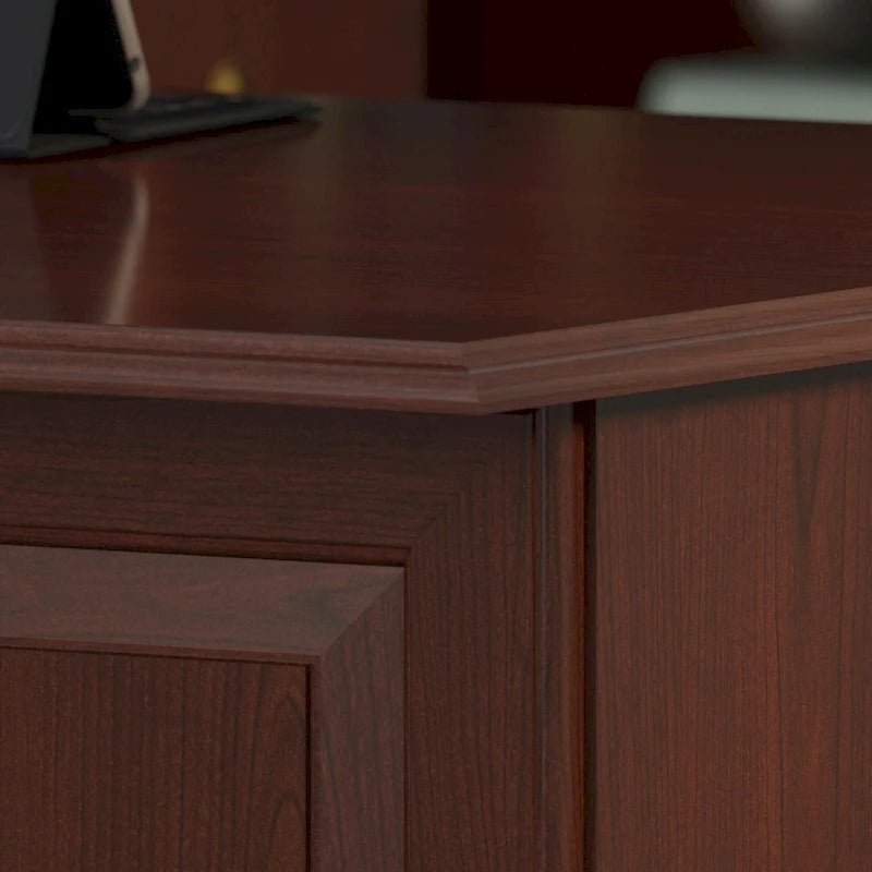 Ensemble bureau d'angle et bibliothèque Saratoga de Bush Furniture