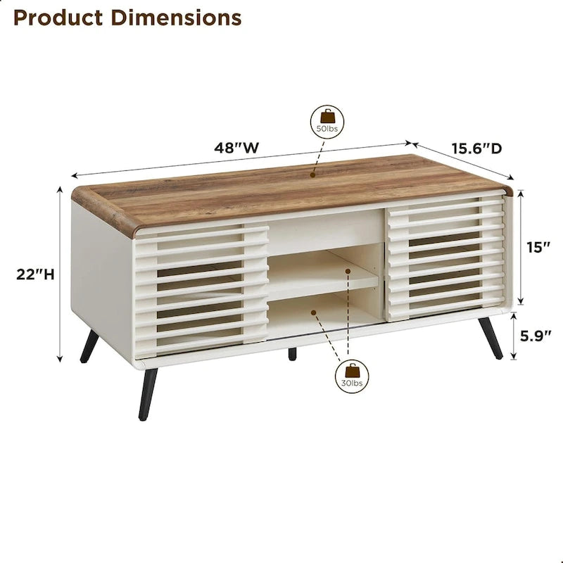 Table basse relevable moderne du milieu du siècle, table basse pour salon
