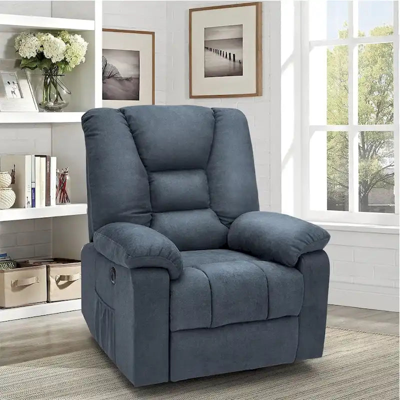 Fauteuil inclinable releveur AECOJOY pour personnes âgées avec massage et port de charge USB