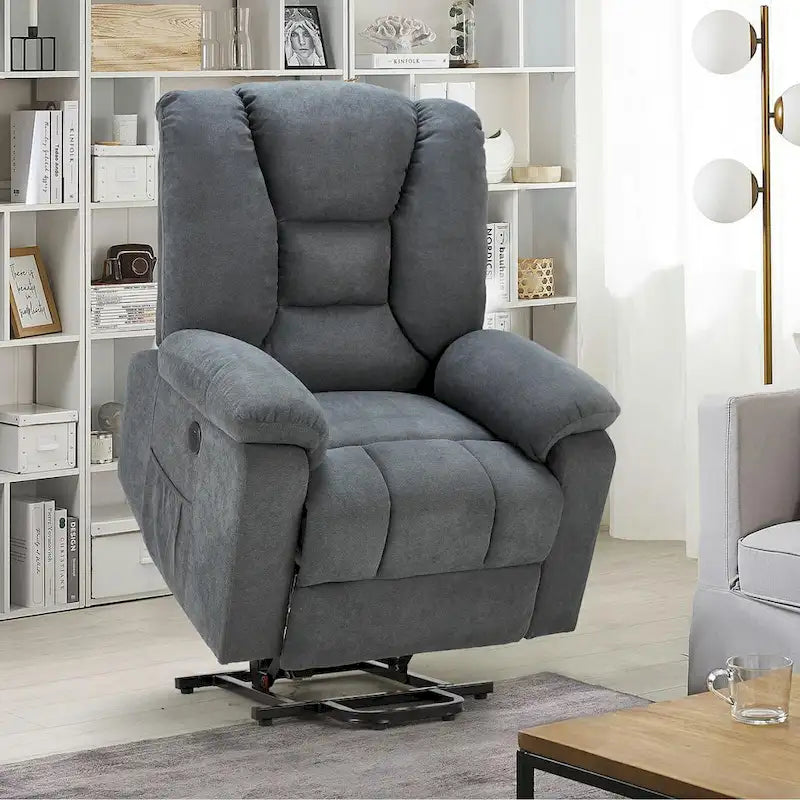 Fauteuil inclinable releveur AECOJOY pour personnes âgées avec massage et port de charge USB