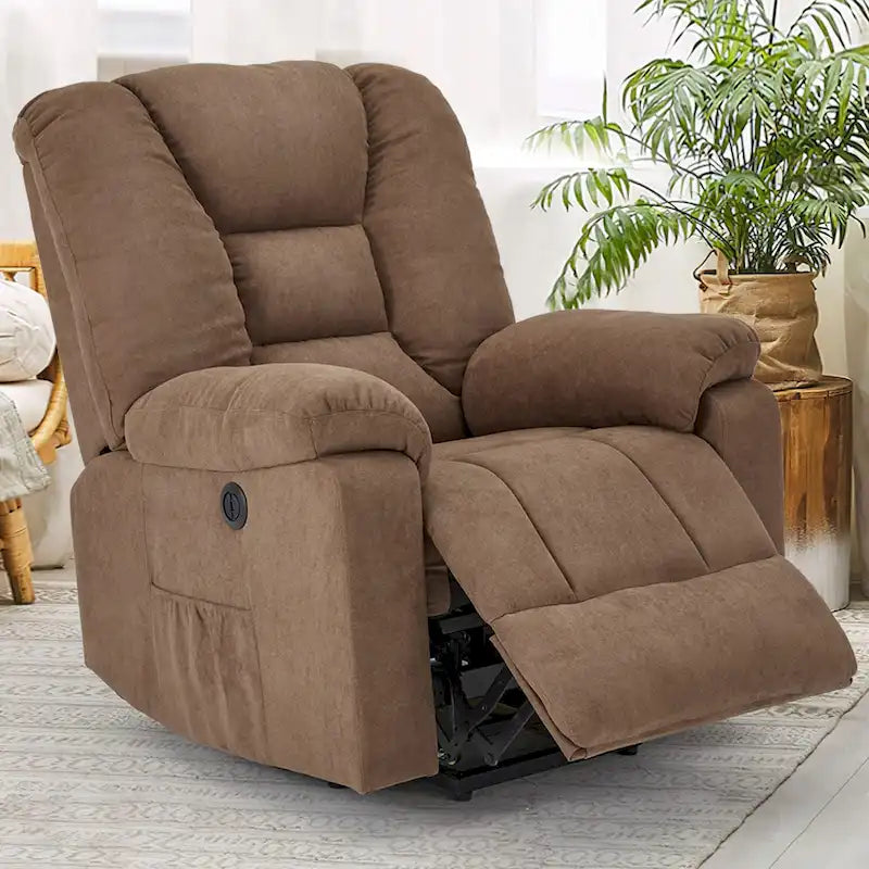 Fauteuil inclinable releveur AECOJOY pour personnes âgées avec massage et port de charge USB