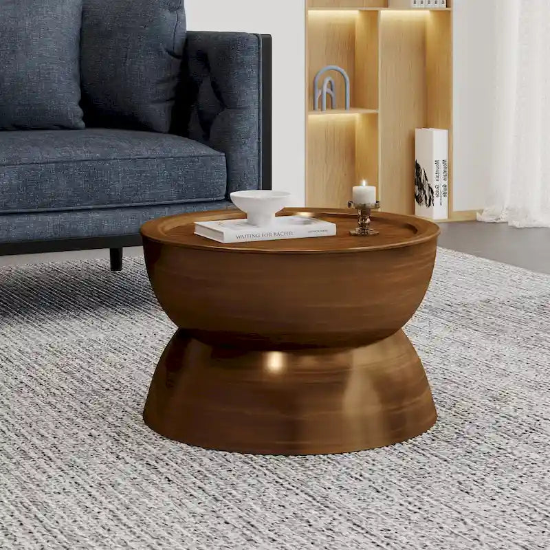 Table basse Minkler Iron Hourglass de Christopher Knight Home
