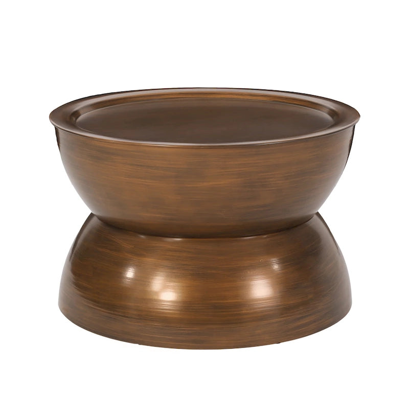 Table basse Minkler Iron Hourglass de Christopher Knight Home