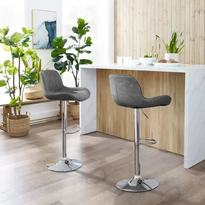 Tabouret de bar pivotant réglable en hauteur Art Leon, lot de 2