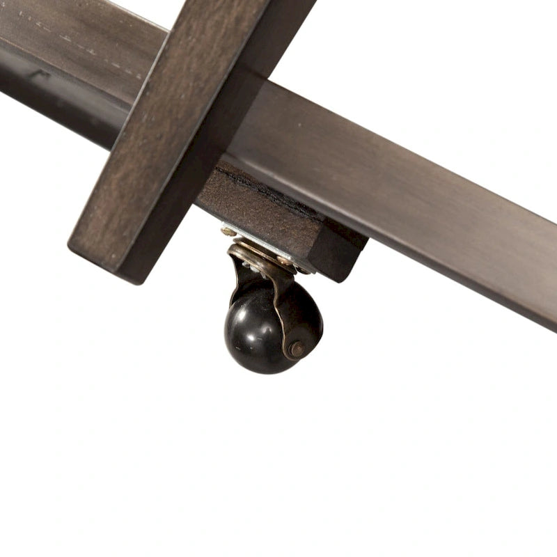 Table basse ovale Penton Espresso Stone