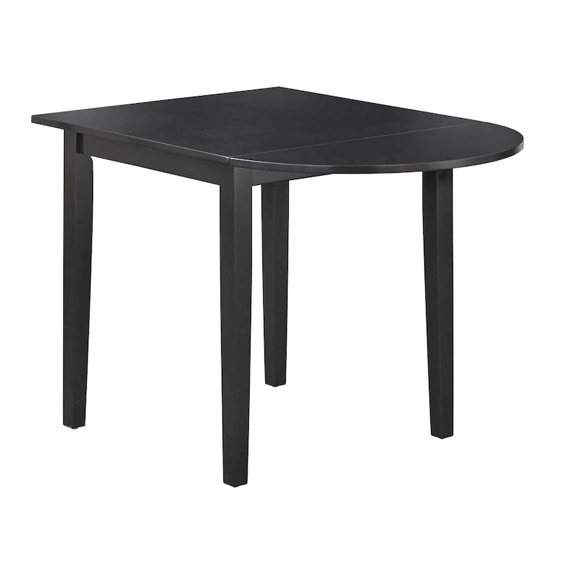 Table de salle à manger à abattants en bois massif « Simple Living Country Cottage »