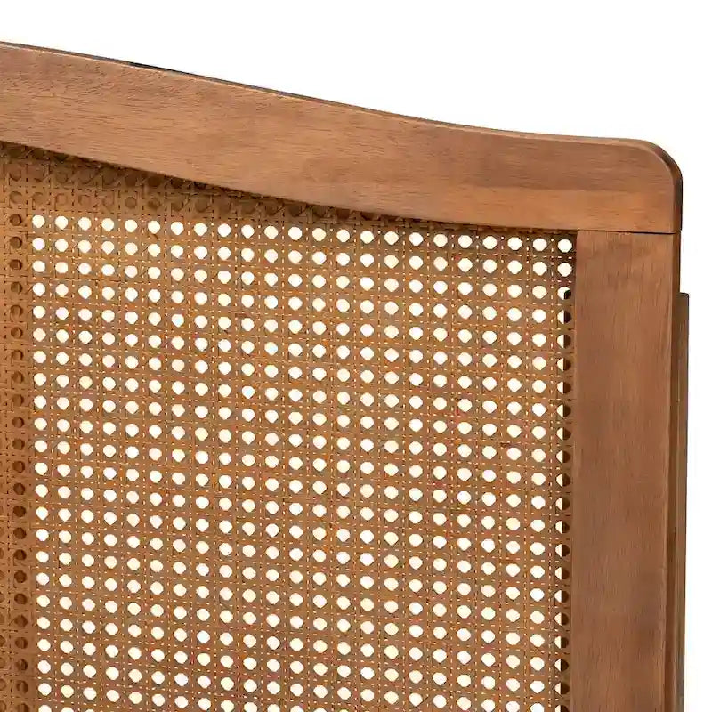 Tête de lit Carson Carrington Ugglom en bois et rotin synthétique