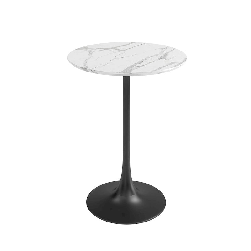 Table de café hauteur comptoir moderne milieu de siècle Kurv