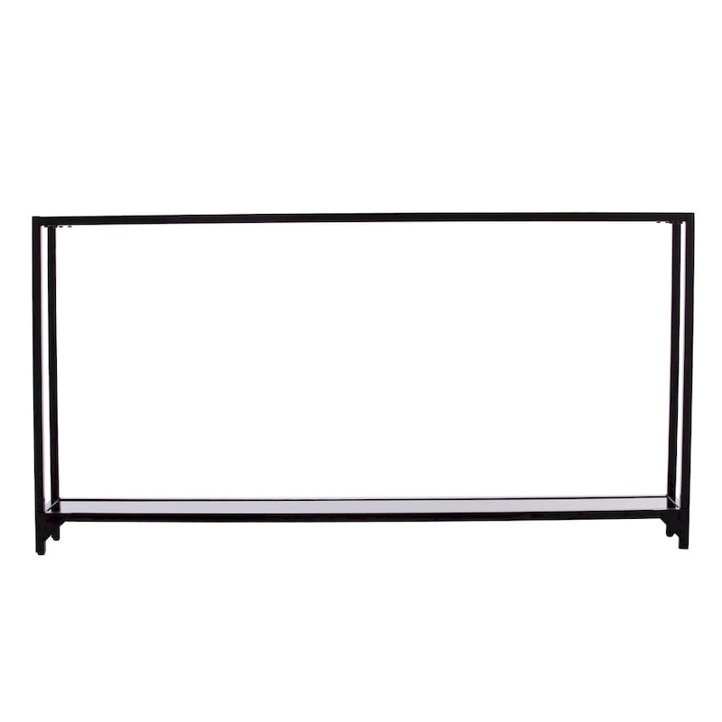 Console de table étroite en métal Glenn, par SEI Furniture