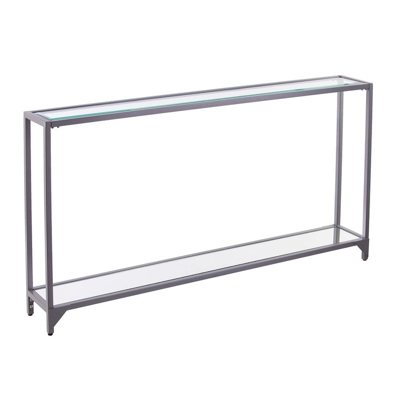 Console de table étroite en métal Glenn, par SEI Furniture
