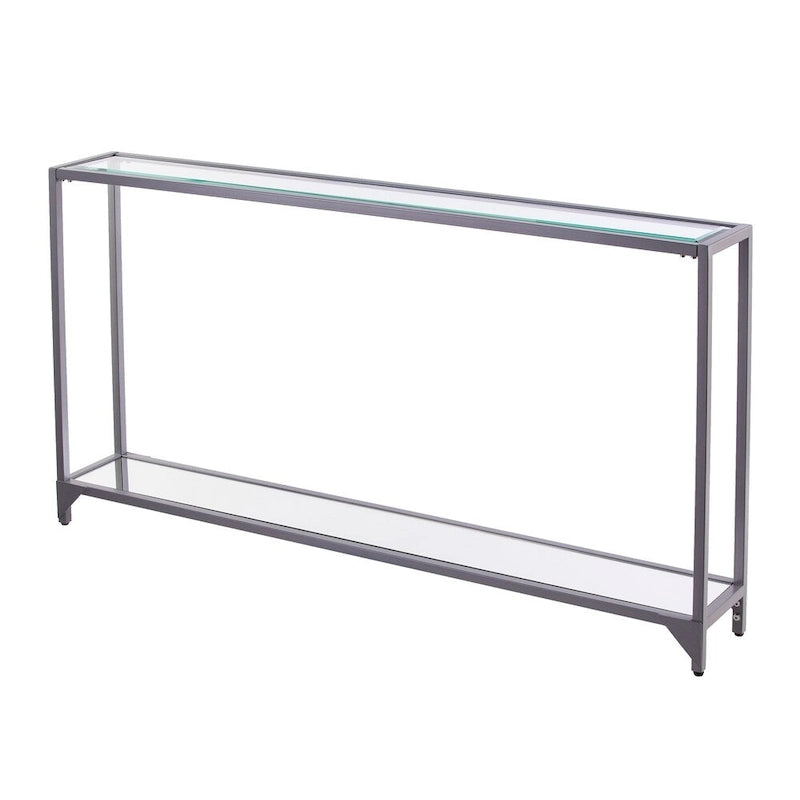 Console de table étroite en métal Glenn, par SEI Furniture