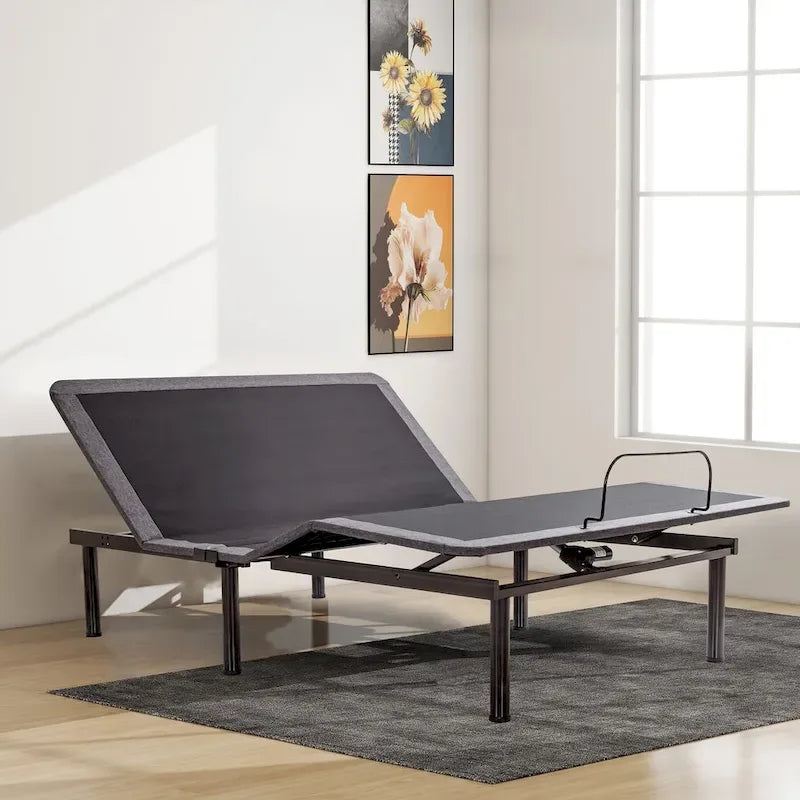 Sommier articulé, Inclinaison tête et pieds, Télécommande sans fil, Sommier réglable Zéro Gravité