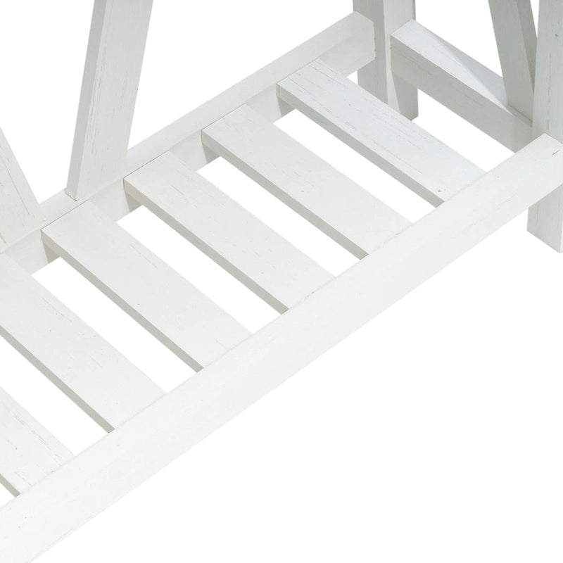 Table Console VredHom avec Étagère de Rangement