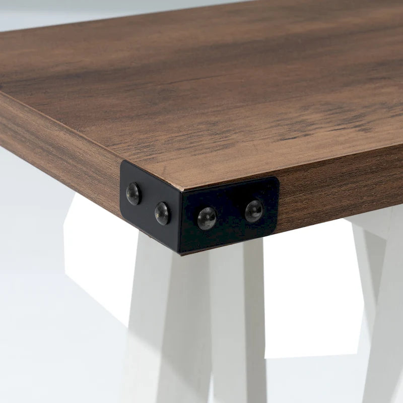 Table Console VredHom avec Étagère de Rangement