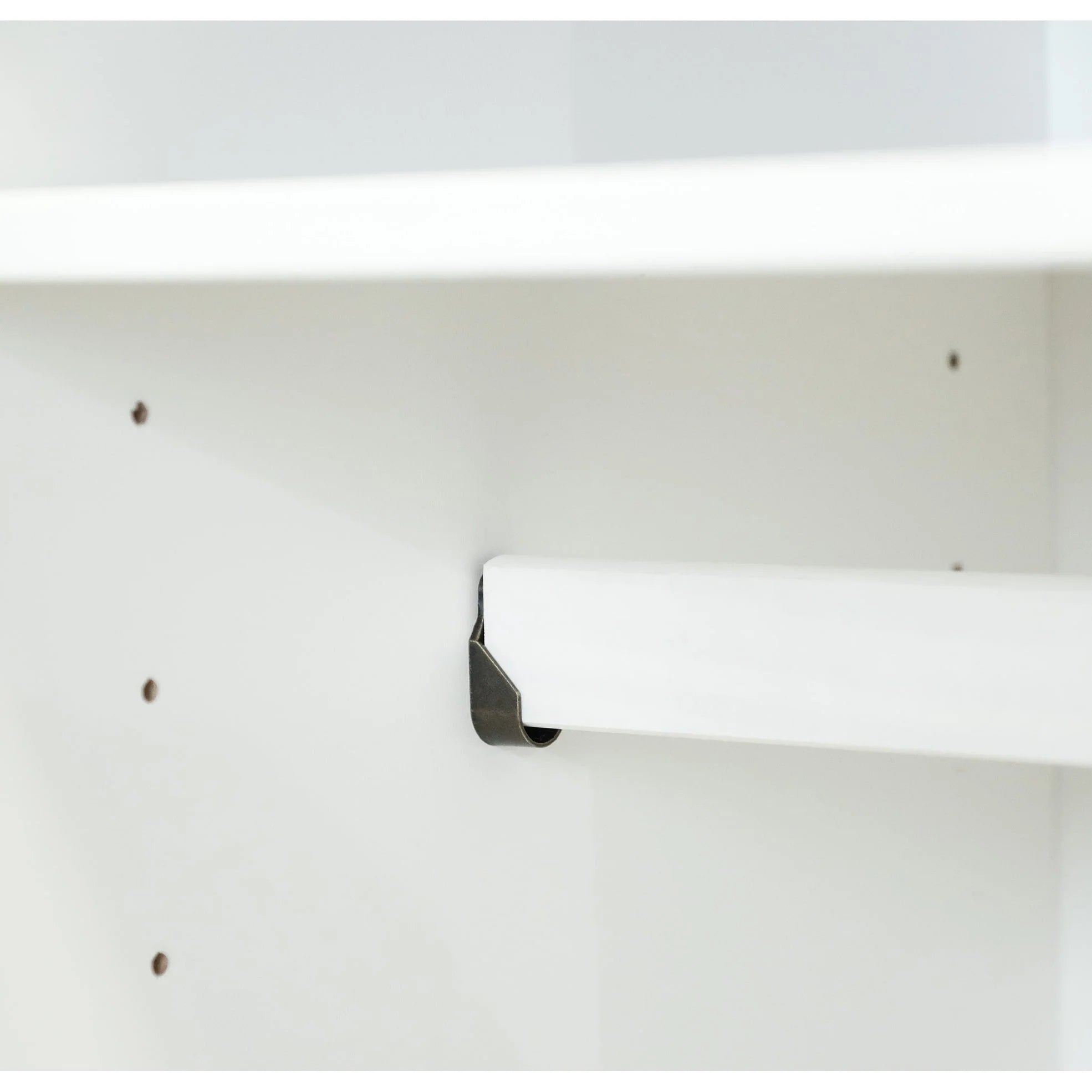 Palace Imports Kyle Armoire 4 portes 100 % en bois massif avec portes en bois massif ou portes miroir